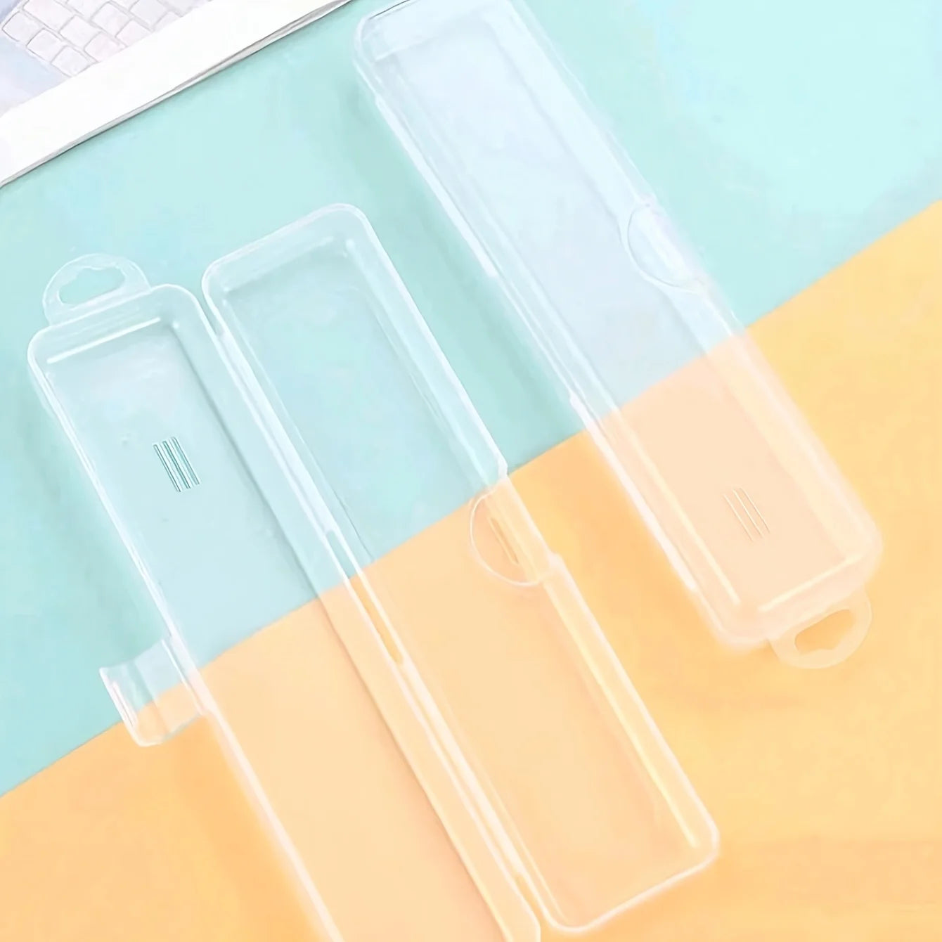 Portable Transparent Toothbrush Box, Paba-Free Breathable Travel Toothbrush Case Storage Travel Toothbrush Case